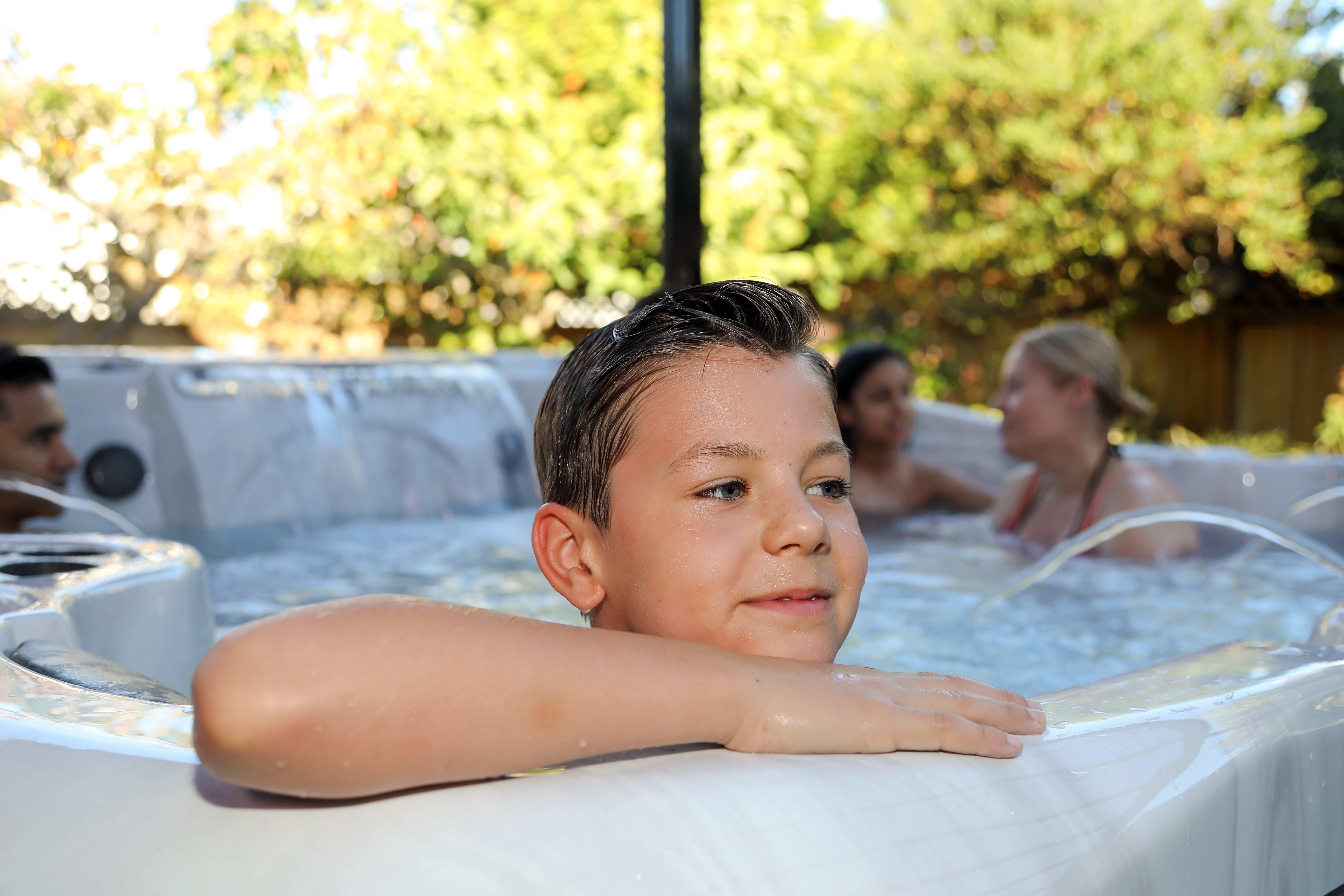 Coast Spas Hot Tub Family Fun