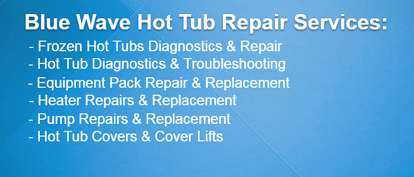 Blue Wave is an authorized hot tub service repair dealer for Coast Spas & many other hot tub brands